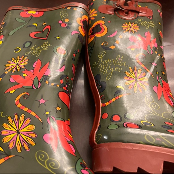 AMAZING PRINTED RAIN BOOTS - Picture 2 of 5